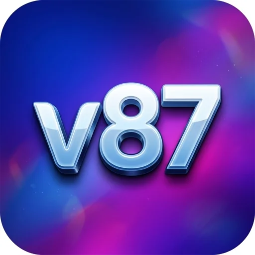 v87 Logo - Resmi